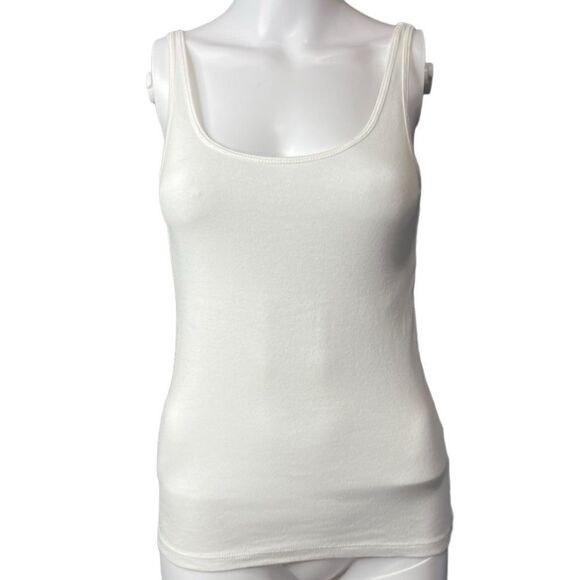 GAP Favorite Casual Tank top White Size Small Petite - Picture 1 of 2
